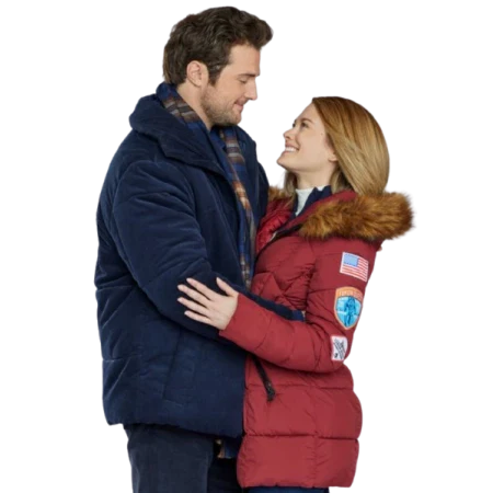 The Finnish Line Kim Matula Red Fur Hooded Jacket