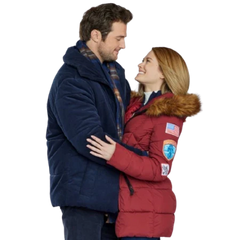The Finnish Line Kim Matula Red Fur Hooded Jacket