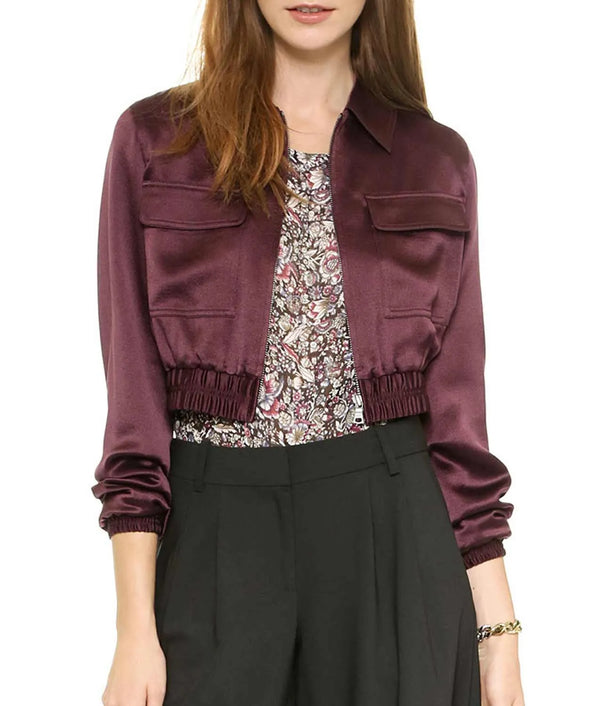 Arrow Emily Bett Rickards Cropped Jacket
