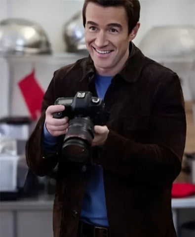 Robert Buckley An Unexpected Valentine Suede Jacket