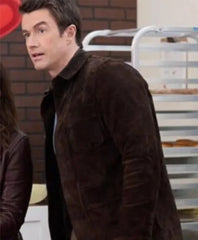 Robert Buckley An Unexpected Valentine Suede Jacket