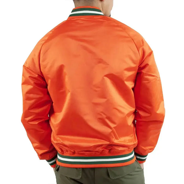 FAMU Orange Satin Jacket