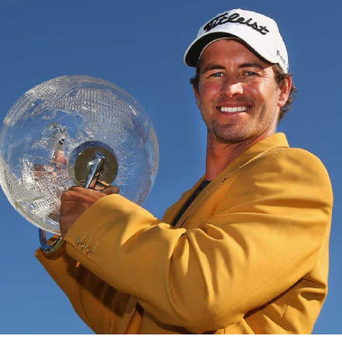 Adam Scott Gold Golf Jacket