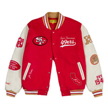 San Francisco 49ers GOLF WANG Scarlet Letterman Jacket