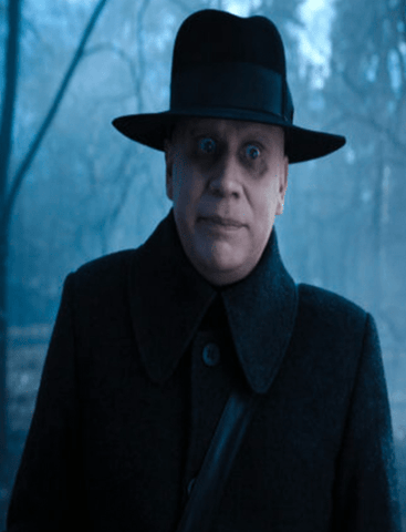 Wednesday Gordon Craven Black Coat