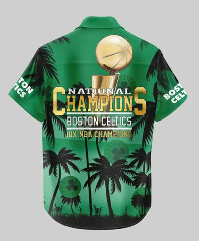 Boston Celtics Hawaiian Shirt