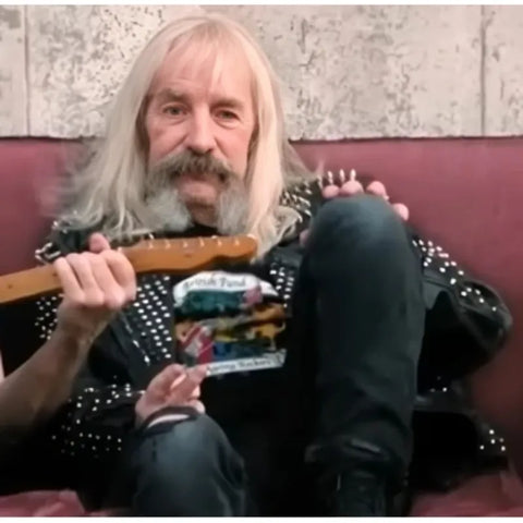 Harry Shearer Spinal Tap 2 Black Studded Jacket