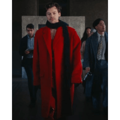 Harry Styles Red Coat