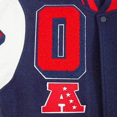 Houston Texans Mashup Classic Rib Varsity Jacket