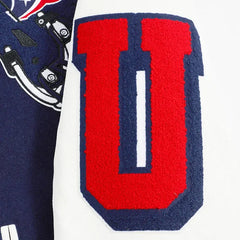 Houston Texans Mashup Classic Rib Varsity Jacket