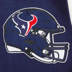 Houston Texans Mashup Classic Rib Varsity Jacket