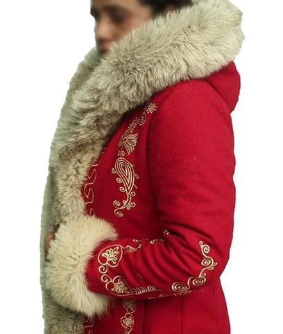 Women Christmas Chronicles Mrs. Claus Coat