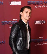 Spider Man No Way Home Movie Event Tom Holland Black Leather Jacket