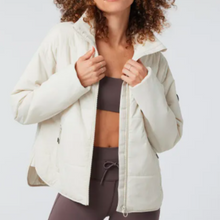 Canyon Insulated Puffer White Jacket