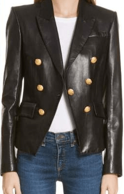 She Hulk Nikki Ramos Black Leather Blazer