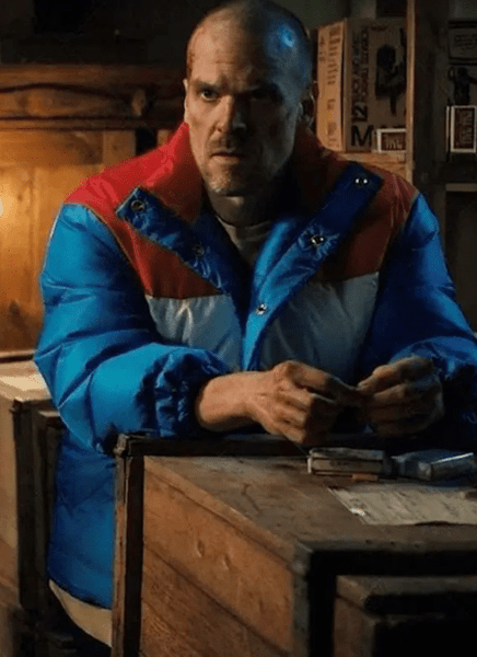 Stranger Things S04 Jim Hopper Puffer Jacket