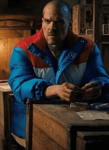 Stranger Things S04 Jim Hopper Puffer Jacket