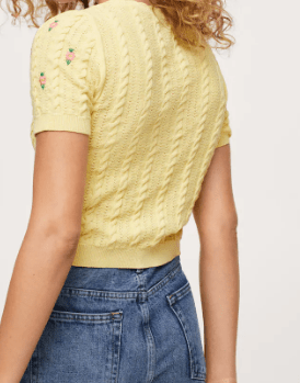 Pretty Little Liars Original Sin Karen Yellow Sweater