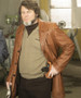 Nick Offerman's Fargo Fargo Brown Leather Coat
