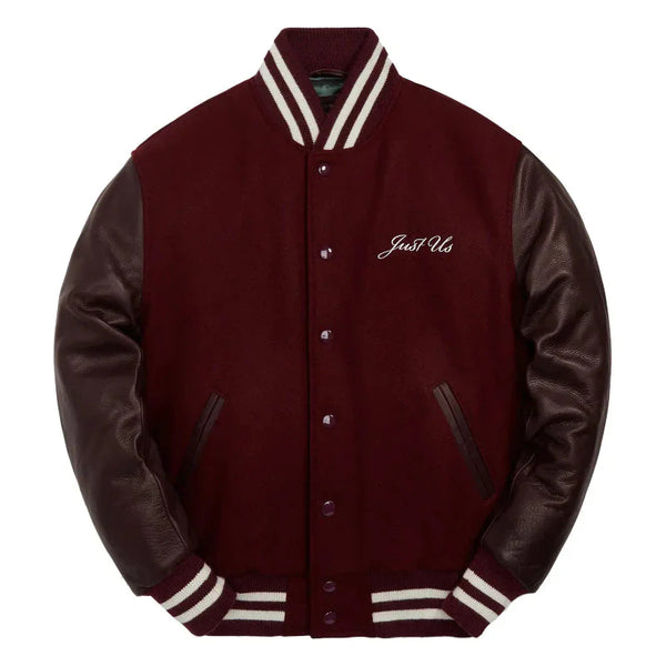 Kith for Golden Bear Maroon Varsity Jacket