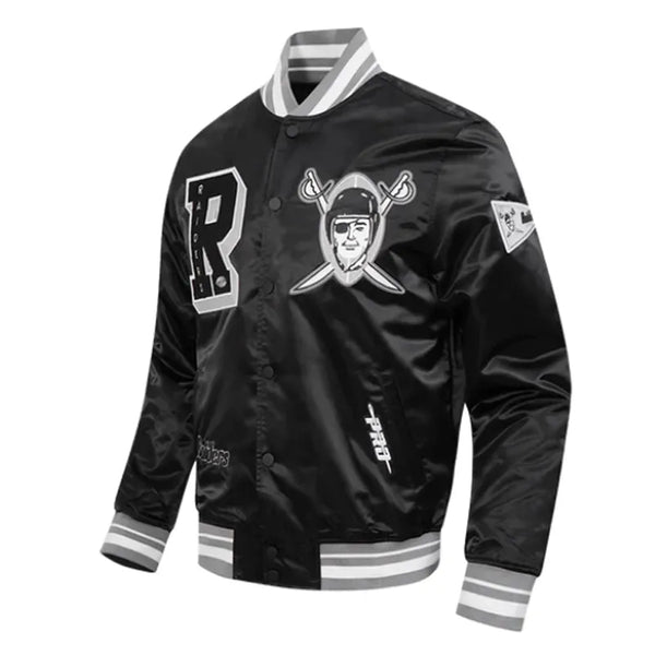Best of Classic Rib Satin Bomber Jacket