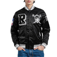 Best of Classic Rib Satin Bomber Jacket