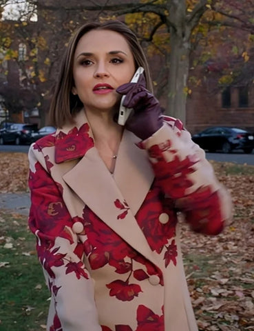 Rachael Leigh Cook Sisterhood Floral Coat