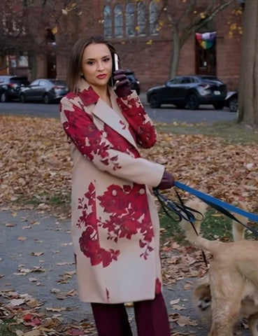 Rachael Leigh Cook Sisterhood Floral Coat