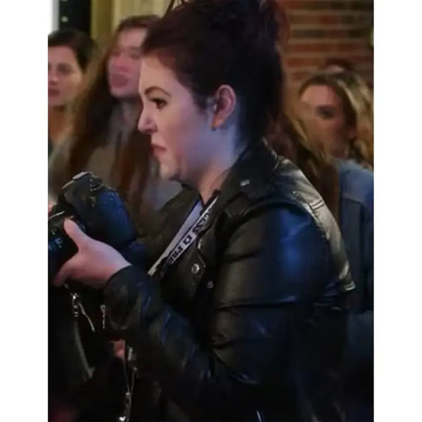 Lexi Giovagnoli Snapshot of Love Black Leather Jacket