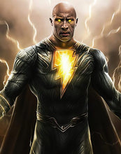 Black Adam Yellow Leather Jacket