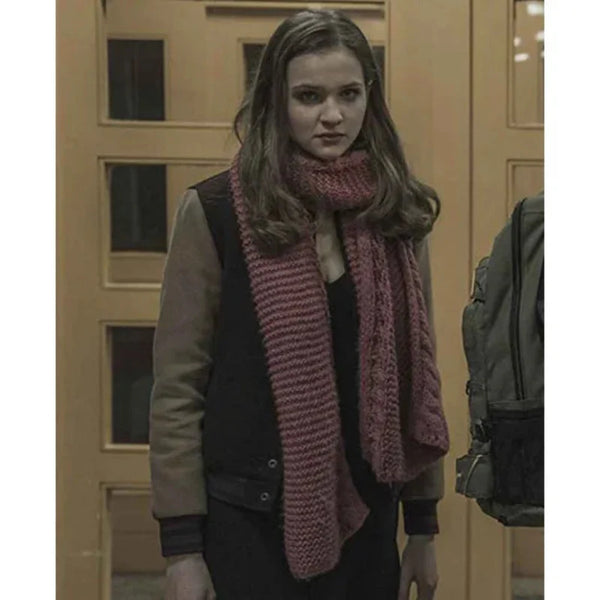 Lisa Vicari Dark Bomber Jacket