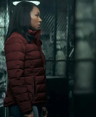 The Night Agent S02 Amanda Warren Puffer Jacket