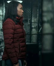The Night Agent S02 Amanda Warren Puffer Jacket