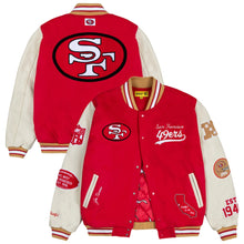 San Francisco 49ers GOLF WANG Scarlet Letterman Jacket