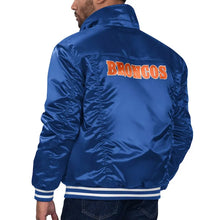 Denver Broncos Silver Tab Blue Trucker Jacket