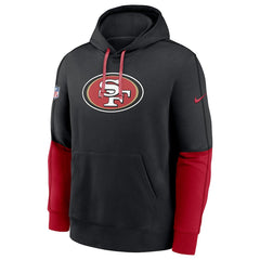 San Francisco 49ers Nike Sideline Club Pullover Hoodie