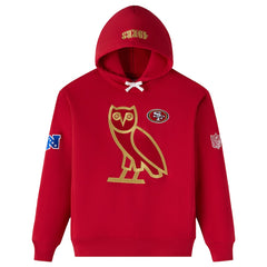 San Francisco 49ers OVO Scarlet Icon Team Hoodie