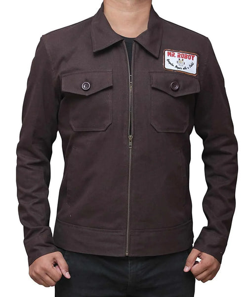 Mr Robot Christian Slater Brown Jacket