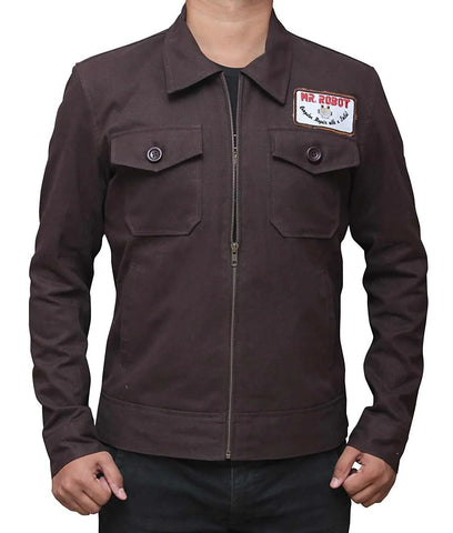 Mr Robot Christian Slater Brown Jacket