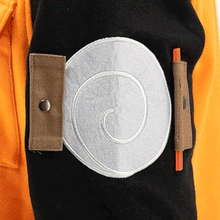 Naruto Shippuden Naruto Uzumaki Orange Hoodie