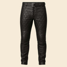 Black Medieval Leather Pants for LARP and Renaissance Costume