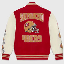 San Francisco 49ers Ovo Full-Snap Varsity Jacket