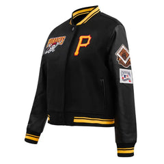 Retro Classic Rib Pittsburgh Pirates Varsity Jacket