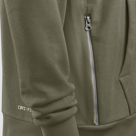 Jacksonville Jaguars Olive 2025 Salute to Service Sideline Hoodie