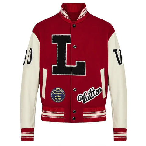 Pop Smoke Louis Vuitton Dreaming Varsity Jacket