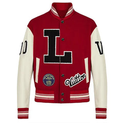 Pop Smoke Louis Vuitton Dreaming Varsity Jacket