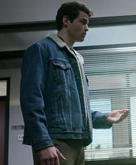 The Recruit Noah Centineo Blue Denim Jacket