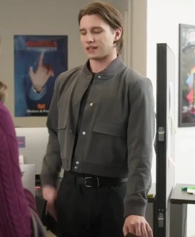 Return to Office 2025 Dylan McEwan Grey Jacket