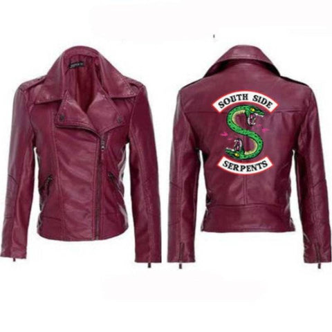River Valley Town Leather Jacket Viper Gang Leather Jacket