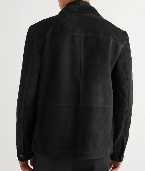 Good Morning America 2025 Tyler Perry Leather-Trimmed Jacket